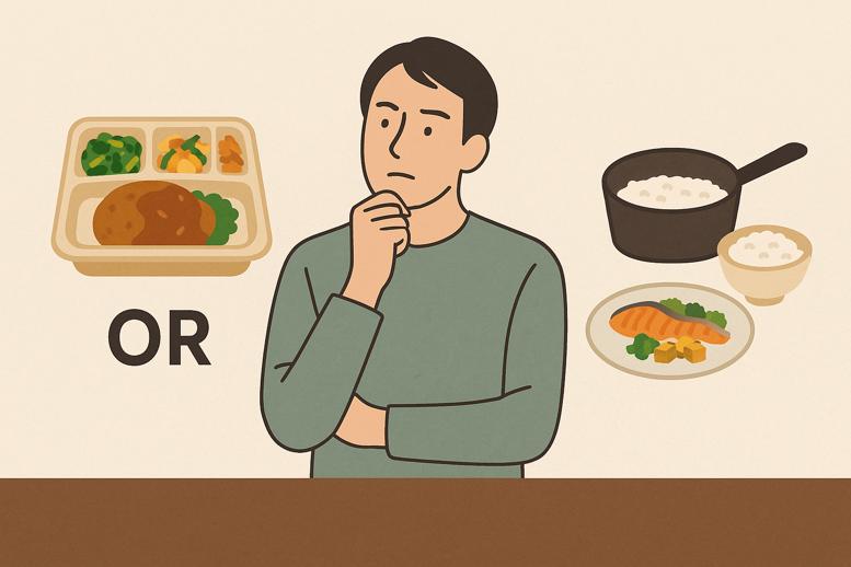 ナッシュと自炊、どちらがお得?